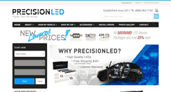 Desktop Screenshot of precisionled.com